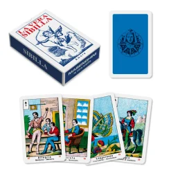 -- No Brand -- La vera sibilla tarocco dal negro – 52 carte + libretto in italiano per cartomanzia> Giochi Di Carte