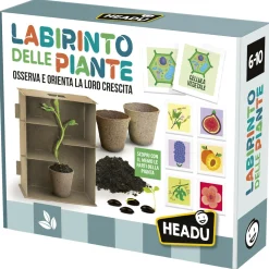 HEADU Labirinto delle piante. come orientare la crescita delle piante. s.t.e.m.6-10 anni> Primi Apprendimenti