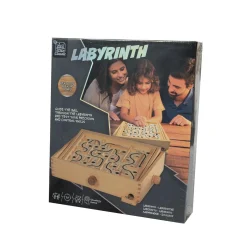 ZIG ZAG Labirinto  in legno di palline in metallo – gioco di abilità e coordinazione per tutte le età –><noscript><img width=