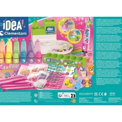CLEMENTONI Laboratorio degli evidenziatori personalizzati, kit creativo per bambini 6+ anni, con 50+ accessori – 6+ – idea><noscript><img width=