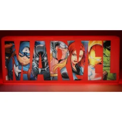 Avengers Lampada marvel logo paladone con cavo usb – illuminazione a tema supereroi> Gadget E Idee Regalo Per Adulti|Gadget