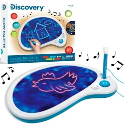 Discovery Toys Lavagnetta artistica luminosa con melodie e suoni> Kit Artistici E Pittura