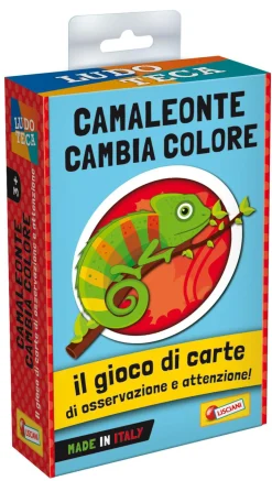 LISCIANI Le carte dei bambini camaleonte cambiacolore> Giochi Di Società Per Bambini