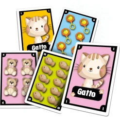 LISCIANI Le carte dei bambini gatto pigliatutto> Giochi Di Carte