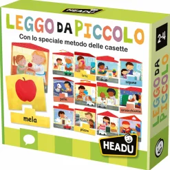 HEADU Leggo da piccolo. con lo speciale metodo delle casette. teacher tested.2-4 anni> Primi Apprendimenti
