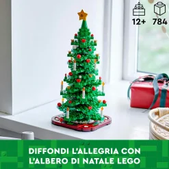 Lego 40573 albero di natale, giocattolo creativo 2 in 1 da costruire, gioco per bambini 12+, decorazione natalizie per la casa><noscript><img width=