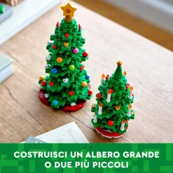 Lego 40573 albero di natale, giocattolo creativo 2 in 1 da costruire, gioco per bambini 12+, decorazione natalizie per la casa><noscript><img width=