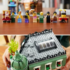 Lego 10297 boutique hotel, set modellini da costruire per adulti, edificio modulare da collezione con 7 minifigure><noscript><img width=