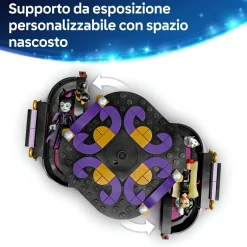 Disney Lego | 43262 abiti di malefica e crudelia de mon, giochi fantasy per  bambini 9+ anni con espositore e 2 mini bamboline><noscript><img width=