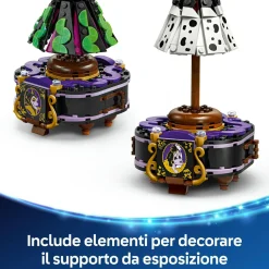 Disney Lego | 43262 abiti di malefica e crudelia de mon, giochi fantasy per  bambini 9+ anni con espositore e 2 mini bamboline><noscript><img width=