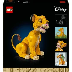 Lego ǀ disney 43247 giovane simba, re leone, modellino da costruire snodabile per adulti da collezione, idea regalo lui o lei><noscript><img width=