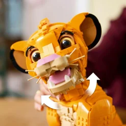 Lego ǀ disney 43247 giovane simba, re leone, modellino da costruire snodabile per adulti da collezione, idea regalo lui o lei><noscript><img width=