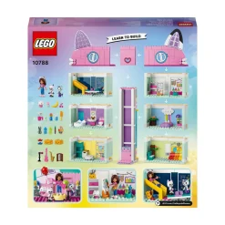 Lego 10788 la casa delle bambole di gabby, casa giocattolo a 4 piani e 8 stanze con i personaggi di gabby, regalo bambini 4+><noscript><img width=