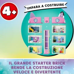 Lego 10788 la casa delle bambole di gabby, casa giocattolo a 4 piani e 8 stanze con i personaggi di gabby, regalo bambini 4+><noscript><img width=