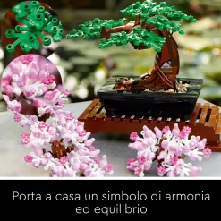 Lego albero bonsai – 10281 – set di costruzione, decorazione piante artificiali, regalo unico> Costruzioni Per Adulti|Mattoncini