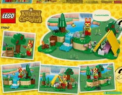 Lego Animal Crossing 77047 bonny in campeggio, giochi creativi per bambini 6+ con coniglietto giocattolo e tenda da costruire><noscript><img width=
