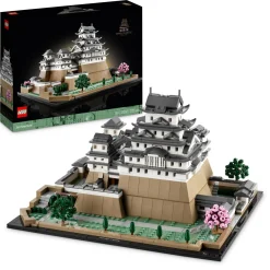 LEGO ARCHITECTURE 21060 castello di himeji, kit modellismo adulti, collezione monumenti, albero ciliegio in fiore da costruire> Costruzioni Per Adulti|Mattoncini