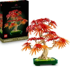 Lego botanicals 10348 bonsai acero rosso: pianta artificiale adulti> Costruzioni Per Adulti|Mattoncini