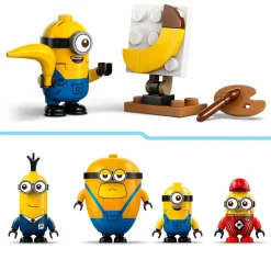 Lego cattivissimo me 75580 i minions e l’auto banana, macchina giocattolo da costruire, giochi per bambini 6+, idea regalo> Mattoncini