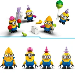 Lego cattivissimo me 75581 il party bus musicale dei minions, set dal film con autobus giocattolo da costruire per bambini 7+><noscript><img width=