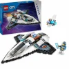 Lego city 60430 astronave interstellare, giocattolo, gioco spaziale per bambini 6+ anni con navicella, minifigure e drone robot> Mattoncini