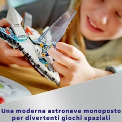 Lego city 60430 astronave interstellare, giocattolo, gioco spaziale per bambini 6+ anni con navicella, minifigure e drone robot><noscript><img width=