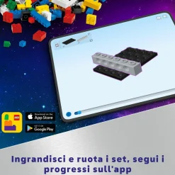 Lego city 60430 astronave interstellare, giocattolo, gioco spaziale per bambini 6+ anni con navicella, minifigure e drone robot><noscript><img width=