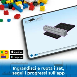 Lego city 60406 auto da corsa e trasportatore, macchina e camion giocattolo per bambini di 6+, veicolo con rampa funzionante><noscript><img width=