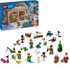 Lego city 60436 calendario dell’avvento 2024, giocattolo per il natale, giochi creativi per bambini 5+ con 24 sorprese regalo> Mattoncini