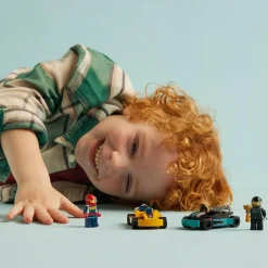 Lego city 60400 go-kart e piloti, modellini da costruire di mini go kart da corsa, veicoli giocattolo per bambini di 5+ anni> Mattoncini