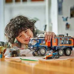 Lego city 60471 grande camion artico: laboratorio, motoslitta 8+> Mattoncini
