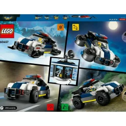 Lego city 60457 officina auto polizia: modulare, 4 minifigure 6+> Mattoncini