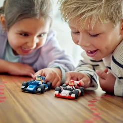 LEGO CITY 60464 williams racing e haas f1, 2 modelli di auto con 2 minifigure, regalo bambini4+ fan delle macchine giocattolo> Mattoncini