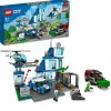 Lego city police stazione di polizia, con camion della spazzatura ed elicottero giocattolo, per bambini di 6+ anni, 60316> Mattoncini