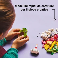 LEGO CLASSIC 11039 alimenti creativi, set di giochi di fantasia per bambini 4+ con cibo giocattolo da costruire, idea regalo><noscript><img width=