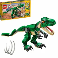 Lego creator 31058 dinosauro, giocattolo 3 in 1, giochi per bambini da costruire con t-rex e pterodattilo, idee regalo> Costruzioni Per Adulti|Mattoncini