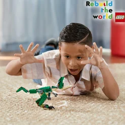 Lego creator 31058 dinosauro, giocattolo 3 in 1, giochi per bambini da costruire con t-rex e pterodattilo, idee regalo><noscript><img width=