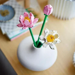 Lego creator 40647 fiori di loto, fiori finti per bambini da 8+, bouquet regalo per san valentino, per lei o lui, donna o uomo><noscript><img width=