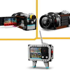 Lego creator 31147 3in1 fotocamera retro, giochi per bambini 8+ anni, macchina fotografica trasformabile in videcamera o tv><noscript><img width=