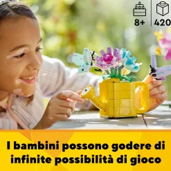 Lego creator 31149 3in1 innaffiatoio con fiori finti trasformabile in stivale o in 2 uccelli con trespolo, giochi per bambini 8+><noscript><img width=