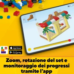 Lego creator 31136 pappagallo esotico, set 3 in 1 con pesce e rana, animali giocattolo, giochi creativi per bambini da 7 anni><noscript><img width=