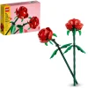 Lego creator 40460 rose set fiori finti compatibile con bouquet di fiori artificiali, regalo di san valentino per lei o lui> Costruzioni Per Adulti|Mattoncini