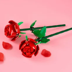 Lego creator 40460 rose set fiori finti compatibile con bouquet di fiori artificiali, regalo di san valentino per lei o lui><noscript><img width=