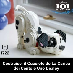 Lego disney 43269 cucciolo 101: kit modellismo personalizzabile adulti><noscript><img width=