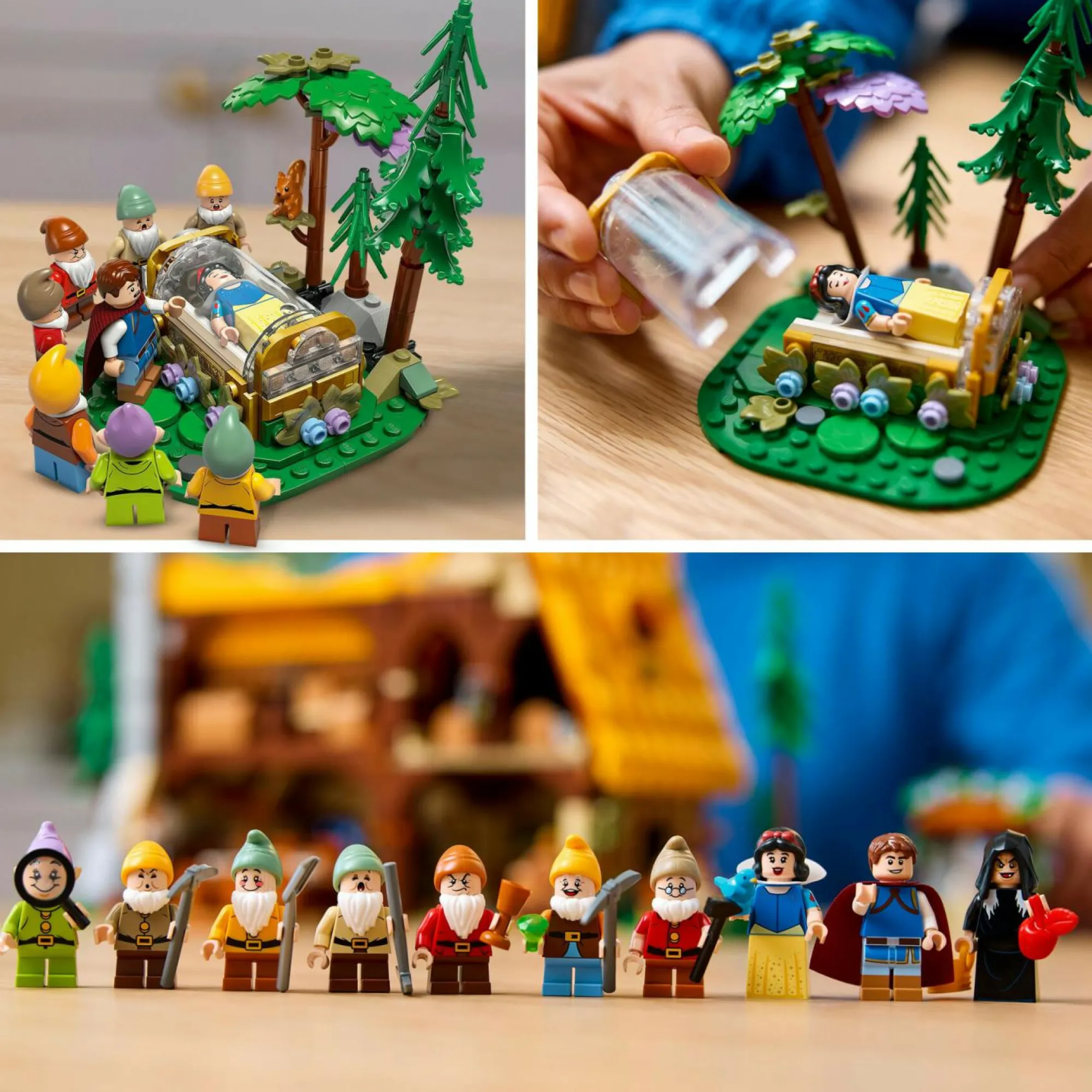 Disney Lego 43242 il cottage di biancaneve e i sette nani, modellino di casa da costruire per adulti, idea regalo lei o lui> Costruzioni Per Adulti|Mattoncini