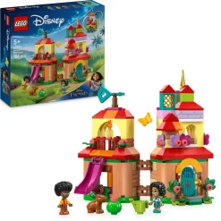 Lego  disney 43261 mini-casa encanto, casa delle bambole giocattolo con 3 personaggi, giochi di fantasia per bambine 5+> Mattoncini
