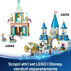 Lego  disney 43261 mini-casa encanto, casa delle bambole giocattolo con 3 personaggi, giochi di fantasia per bambine 5+><noscript><img width=