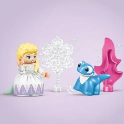 Disney Lego duplo 10418 elsa e bruni nella foresta incantata, gioco per bambini 2+ con il cavallo giocattolo nokk di frozen 2><noscript><img width=