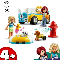 Lego friends 42635 auto per la toelettatura dei cani, macchina giocattolo, 2 personaggi e 2 cuccioli, giochi per bambini 4+> Mattoncini