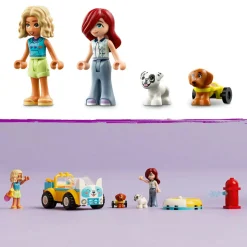 Lego friends 42635 auto per la toelettatura dei cani, macchina giocattolo, 2 personaggi e 2 cuccioli, giochi per bambini 4+><noscript><img width=